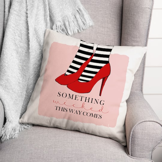 Something Wicked Throw Pillow